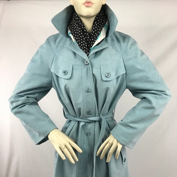 70s Suede Trenchcoat - Picture 3 of 6